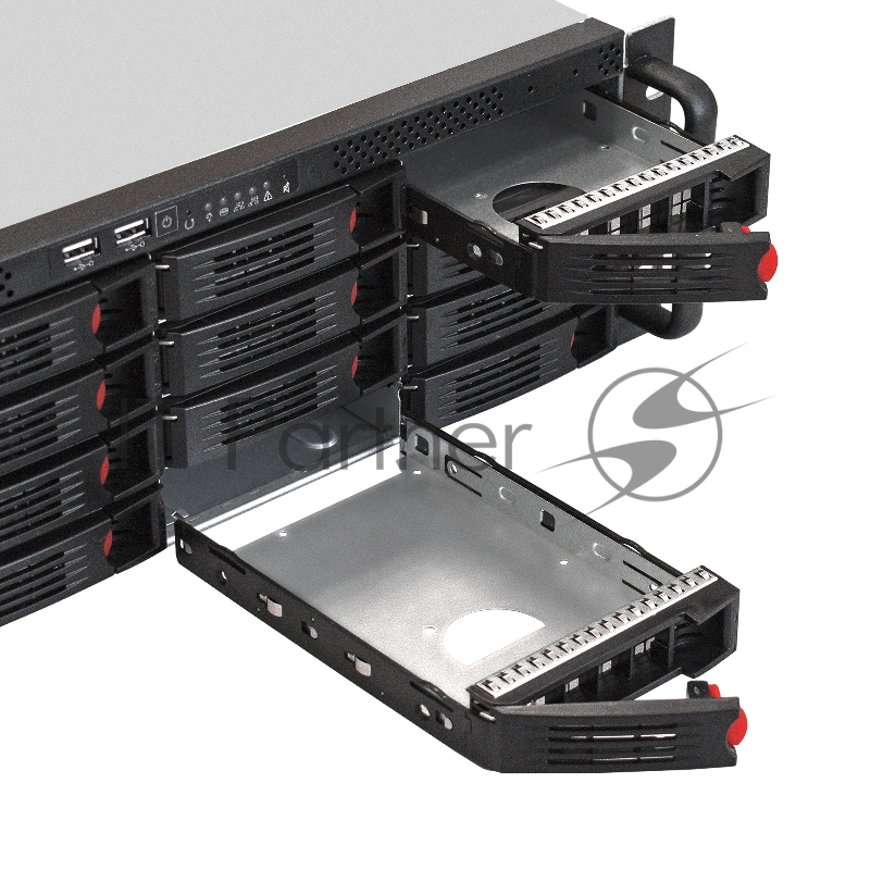 Серверная платформа ExeGate Pro 3U660-HS16 <RM 19", высота 3U, глубина 660, Redundant БП 2x1300W, 16xHotSwap, USB>
