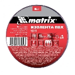 Изолента ПВХ Matrix, 19 мм х 20 м, черная, 150 мкм