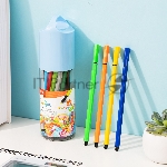 Фломастеры Deli EC156-24 ColoRun 24 цвета, пластиковая туба, вид 3
