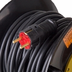 Удлинитель силовой PROconnect на катушке 4 гнезда с/з 30 м 3х2,5 мм² PROFESSIONAL, вид 3