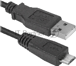 Кабель Defender USB08-06 USB 2.0 кабель для соед. USB 2.0 AM-MicroBM,1.8м, PolyBag, вид 11