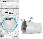 Розетка переносная TOKOV ELECTRIC 10А 250В с заземл. белый