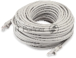 Патч-корд Buro UTP-5E-20M-G-LSZH UTP cat.5e 20м серый RJ-45 (m)-RJ-45 (m)