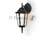 Уличный настенный светильник Ambrella light ST2018 BK/CL черный/прозрачный IP54 E27 max 40W 360*150*210