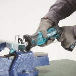 Ножовка Makita JR105DZ 10.8В Li-ion 0-3300об\м ход-13мм рез-50мм 1.3кг кор подсв б\акк и з\у, вид 12
