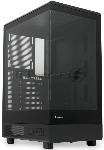 Компьютерный корпус без блока питания HSPD F510, Panoramic Mid Tower, черный, TG, 0.5 SPCC, no fans ATX, mATX, mITX 180/280/160мм 1x2.5", 1x3.5", 7xPCI 1xUSB-A 3.0, 1xUSB-A 1.0 356x218x467мм