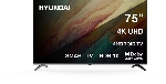 Телевизор Hyundai 75" H-LED75BU7009 черный LED UHD 60Hz Smart TV