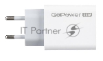 Сетевое зарядное устройство GOPOWER 1USB+1TYPE-C 20W QC3.0 00-00028401 WHITE