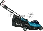 Газонокосилка аккумуляторная Makita LM003GU102, 40 В, 4 Ач, вид 9