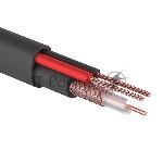 Кабель КВК-П-2 +2x0,75 мм² (Cu/CCA) (96) черный (бухта 200 м) PROconnect