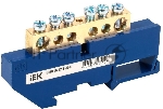 Шина нулевая на DIN-изол. ШНИ-8х12-6-Д-С IEK YNN10-812-6D-K07
