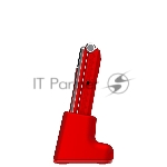 Мобильный телефон Maxvi E11ds красный/серебристый, вид 6