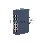 Коммутатор Dahua DH-CHS4212-8GT-110, 8×1 Гбит/с + 2×1 Гбит/с + 2×1 Гбит/с SFP, управляемый