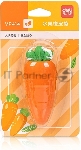 Ластик Deli VP414car VP414ORANGE морковь 54x23x16мм оранжевый блистер с европодвесом, вид 12