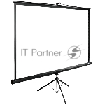 Экран Cactus 220x220 см TriExpert CS-PSTE-220х220-BK 1:1 напольный рулонный
