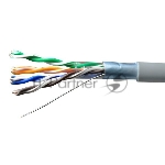 Кабель витая пара F/UTP cat.5e 4х2х24AWG solid CU PVC Standard сер. (м) SUPRLAN