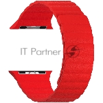 Кожаный ремешок для Apple Watch 38/40 mm LYAMBDA POLLUX DSP-24-40-RD Red