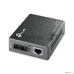 Медиаконвертер TP-Link SMB MC100CM 10/100Mbps RJ45 to 100Mbps multi-mode SC fiber Converter, Full-duplex,up to 2Km, switching power adapter, chassis mountable, вид 10