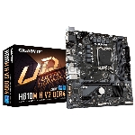 Материнская плата Gigabyte H610M H V2, LGA 1700, Intel H610, 2xDDR5, 4xSATA, 1xM.2, 1xPCIe 4.0 x16, 1xPCIe x1, 1xHDMI, 1xVGA, 1x 1Gb LAN, 2xUSB-A 3.2 Gen 1, 4xUSB-A 2.0, 3x 3.5 мм, 7.1, mATX