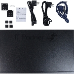 Коммутатор ORIGO Managed L3 Switch 24x1000Base-X SFP, 4x10Gbase-X SFP+, RJ45 Console, 19" w/brackets