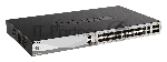 Коммутатор D-Link DGS-3130-30S/B1A, 24×1 Гбит/с SFP + 4×10 Гбит/с SFP+ + 2×10 Гбит/с Combo, управляемый, вид 2