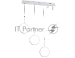 Светильник Ambrella light FL5277/3+2 WH белый 59W 3000K/4200K/6400K+4200K 800*200*1200 (ПДУ ИК)
