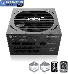 Блок питания Raijintek AMPERE II 1200, 1200W 80+ Platinum (ATX, 3.1, PCIe 5.1, Full-modular, 1x24(20+4)pin, 2x4+4-pin CPU, 3x6+2-pin PCIe, 1x12V(2x6), 10xSATA3, 5xMolex, Active, 120x120mm, 150x140x86mm, APFC, black)