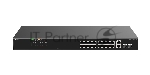 Коммутатор Ruijie Reyee RG-ES118FGS-LP, 16×100 Мбит/с PoE + 2×1 Гбит/с Комбо (RJ45/SFP), неуправляемый