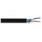 Кабель витая пара PROconnect U/UTP cat.5e 2х2х24AWG solid CCA PVC сер. (м)