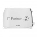 Тостер Vitek VT-1582 W белый, 750 Вт, 2 слота, вид 3