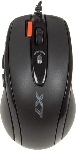 Мышь проводная A4Tech X-710BK черный, 2000 dpi, USB, кнопки - 7
