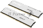 Оперативная память Kingston Fury Beast EXPO, DDR5, 32Gb (2x16 GB), 6400 MHz, CL32, радиатор, белый