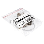 Модуль-вставка Keystone Jack RJ-45 ExeGate KJ-8P8C-SH-C6A-180-TL (Кат.6A, экранированная, 180 градусов, IDC Toolless (без инструмента))