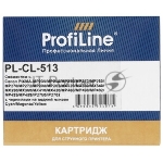 Картридж струйный ProfiLine PL-CL-513 для принтеров Canon Pixma iP2700 MP240/250/260/270/272/280/480/490/492/495/MX320/330/340/350 Color водн