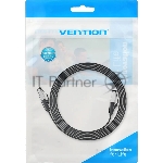 Патч-корд Vention прямой SFTP cat.8 RJ45 - 2м. Плоский