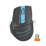 Мышь беспроводная A4Tech Fstyler FG30 серый/синий, 2000 dpi, радиоканал, USB, кнопки - 5
