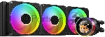 Система водяного охлаждения ID-Cooling SL360 V2 ARGB черный, алюминий/медь, 2500 об/мин, 31 дБ, 4 pin, 350 Вт