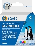 Картридж струйный G&G GG-3YM63AE 305XL многоцветный (11.6 мл) для HP DeskJet 2320/2710/2720
