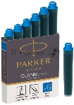 Картридж Parker Quink Z17 Mini (CW1950409) синие чернила для ручек перьевых (6шт)