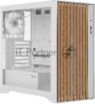 Корпус Formula V Line TimberLine T0 White, ATX, wood+plastic front, TYPE-C*1, USB3.0*2, FRONT 3x120мм FRGB, REAR 1x120мм FRGB