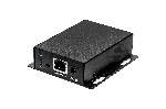 PoE удлинитель 10M/100M Fast Ethernet на 400м (до 30W).Увеличение расстояния передачи данных + питание на 100м (В режиме "S" - до 400м). Совместим с оборудованием PoE IEEE 802.3af/at. Порты: вх.- 1 x RJ45 (10/100 Base-T), роз. 2.1x5мм DC; вых.- 1 x RJ45 (10/100 Base-T). Выходной порт имеет возможность выбора метода подачи PoE (A, B, A+B).2 способа получения питания: от источника PoE/от блока питания через DC разъем). Питание: DC12-56V(30W). Размеры (ШxВxГ): 88x25x60мм. Рабочая температура: -10.