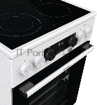 Плита электрическая Gorenje GECS5C70WA белый, конфорок 4 электрических, духовка 70 л, 50 см x 85 см x 59.4 см, вид 42
