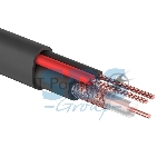 Кабель КВК-П-2 +2x0,50 мм² (Cu/CCA) (96) черный (бухта 200 м) PROconnect