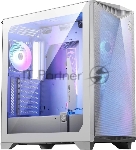 Компьютерный корпус MSI MPG GUNGNIR 300R AIRFLOW White, Midi Tower, EATX,2xUSB 3.2 Gen 1, 1xUSB 3.2 Gen2 Type-C,4x120мм PWM ARGb Fan, ARGb+PWM Control Board, Tempered Glass Window