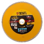 Диск алмазный отрезной ф180 х 22,2 мм, Сплошной, мокрое резание Denzel