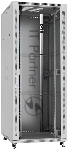 Шкаф телекоммуникационный напольный Cabeus, IP20, 42U, 2055х800х800 мм (ВхШхГ), дверь: стекло, разборный, цвет: серый, вид 3