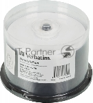 Диск DVD-R Verbatim 4.7Gb 16x Cake Box (50шт) Printable (43755)