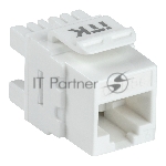 Модуль Keystone Jack кат. 5E UTP 110 IDC 180 град. CS1-1C5EU-12 ITK