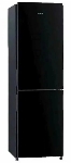 Холодильник Hitachi R-BG410PUC6 GbK черный двухкамерный 215/105л морозилка снизу, No Frost
