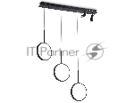 Светильник Ambrella light FL5278/3+2 BK черный 59W 3000K/4200K/6400K+4200K 800*20*1200 (ПДУ ИК)